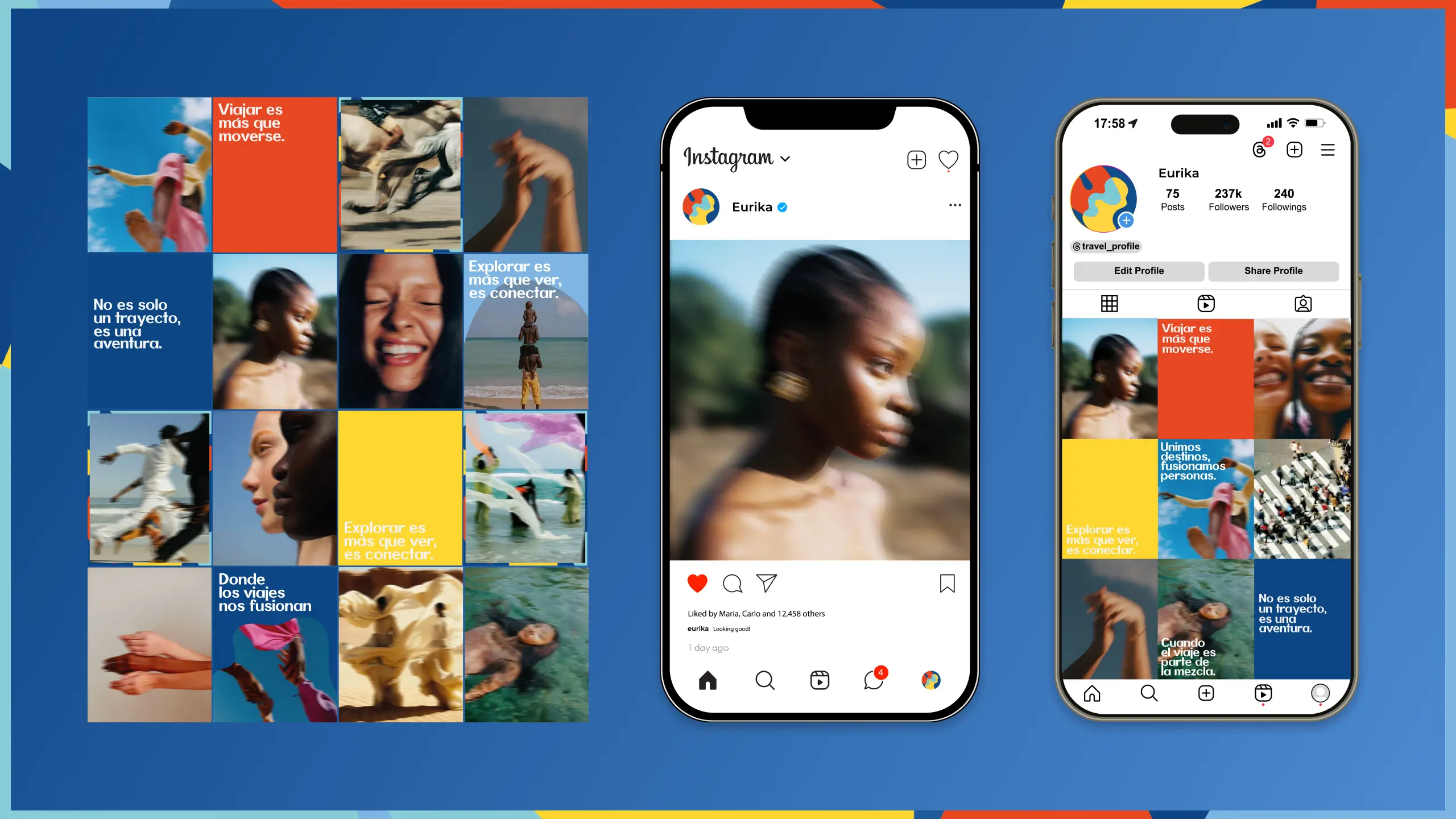 Publicaciones y redes sociales de Eurika